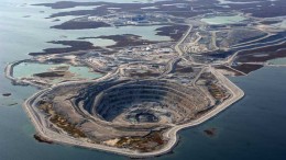 Dominion Diamond's  Diavik mine  in the Northwest Territories. Credit: Dominion Diamond