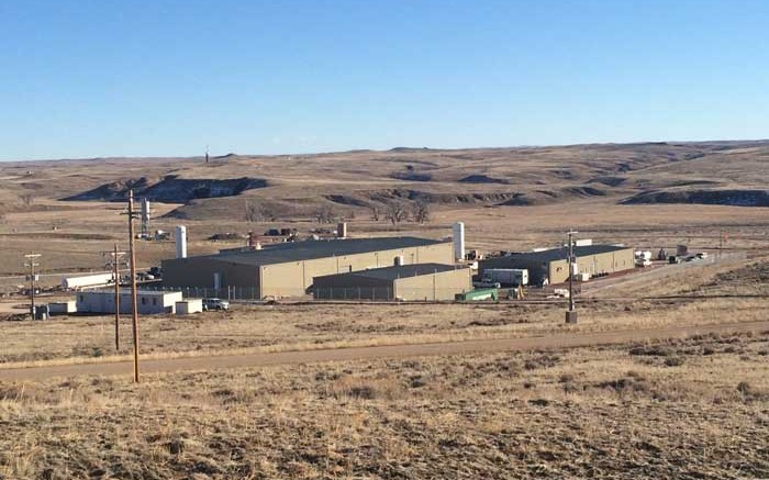 Facilities at Uranerz Energy's Nichols Ranch uranium mine in Wyoming.   Credit: Uranerz Energy