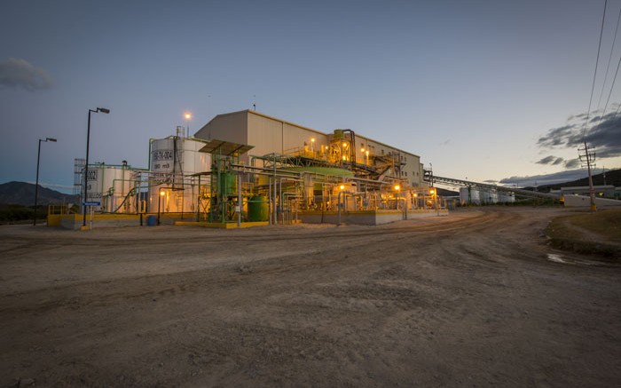 The processing plant at Fortuna Silver Mines' San Jose silver-gold mine in Oaxaca, Mexico.  Credit: Fortuna Silver Mines