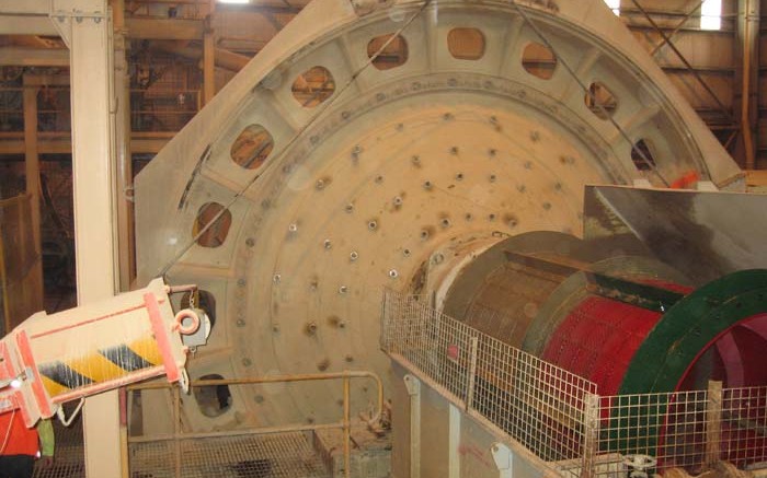 A mill at Centerra Gold's Boroo gold mine in Mongolia. Credit: Centerra Gold