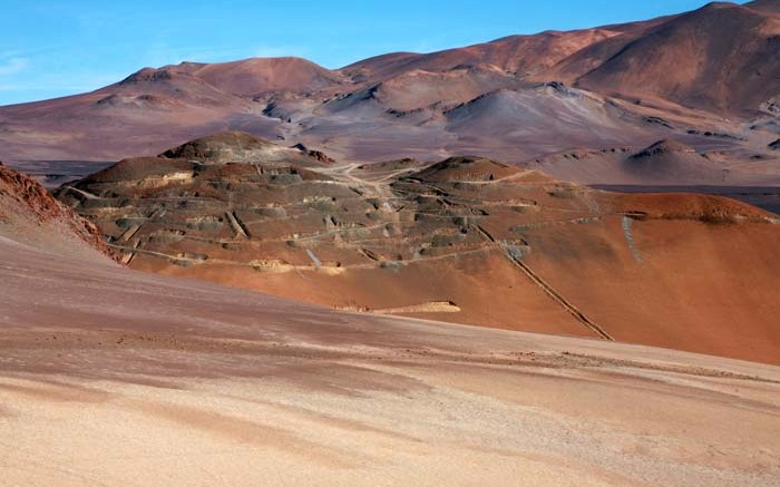 Goldrock Mines' Lindero gold project in northwest Argentina's Salta province.  Credit: Goldrock Mines