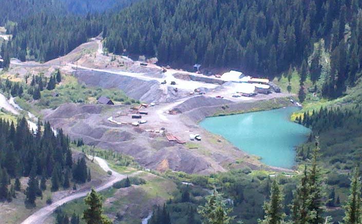 An aerial view of the Revenue polymetallic mine in southwestern Colorado. Credit: Silver Star Resources