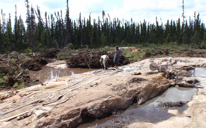 Virginia Mines' Wabamisk gold project in Quebec. Credit: Virginia Mines