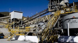 The processing plant at Pan American Silver's La Colorada silver mine in Mexico. Credit: Pan American Silver