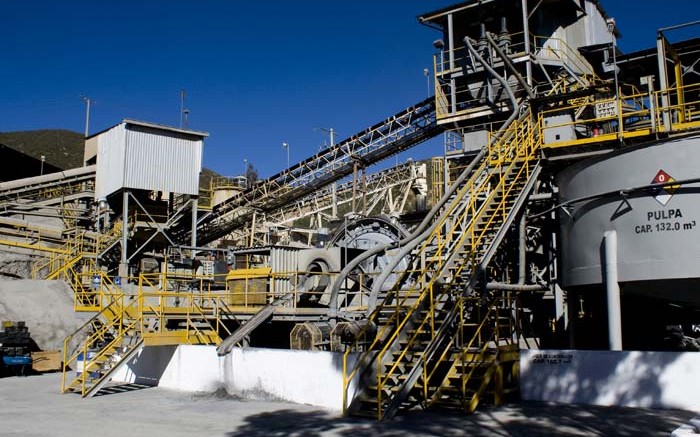 The processing plant at Pan American Silver's La Colorada silver mine in Mexico. Credit: Pan American Silver