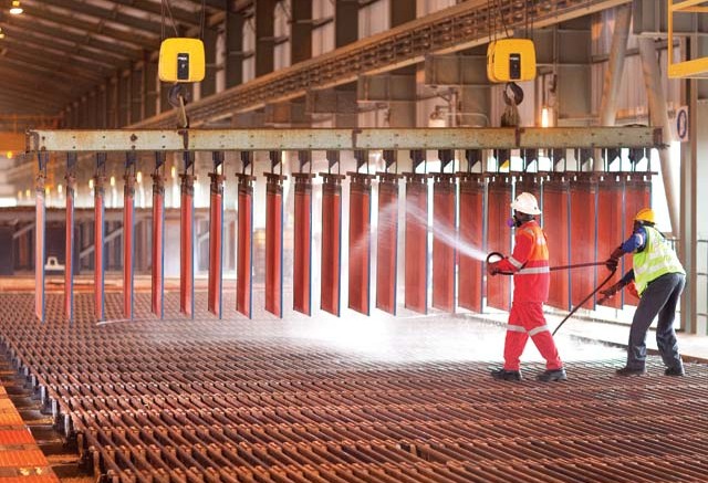 Processing facilities at Freeport-McMoRan Copper & Gold's Tenke Fungurume mine in 2011. Credit: Freeport-McMoRan Copper & Gold