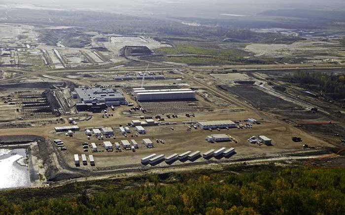 Suncor Energy, Total and Teck Resources' Fort Hills oilsands project in Alberta. Credit: Suncor Energy