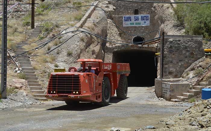 A portal at Golden Minerals' past-producing Velardena silver-gold mine in Mexico's Durango state. Credit: Golden Minerals