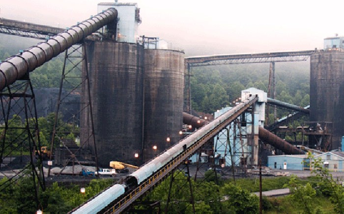 Processing facilities at Cliffs Natural Resources' Pinnacle coal mine in Pineville, West Virginia. Credit: Cliffs Natural Resources