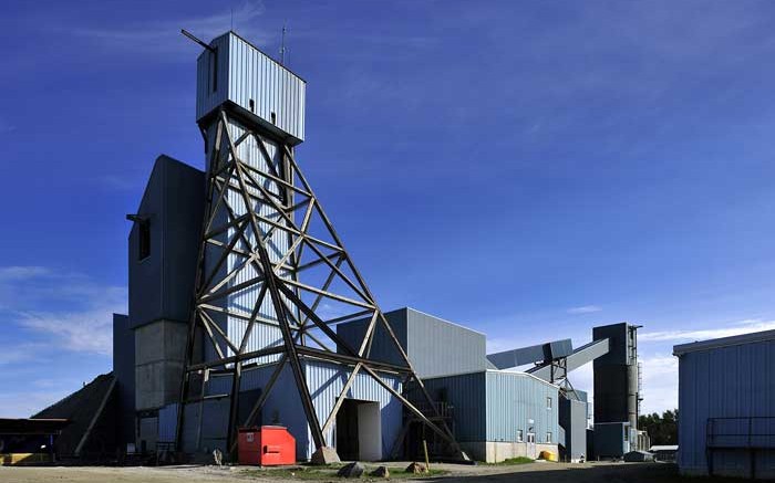 The mill at Primero Mining's Black Fox gold mine in Timmins, Ontario.  Credit: Primero Mining