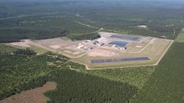 An aerial view of Lundin Mining's Eagle nickel-copper project, 45 km northwest of Marquette, Michigan. Credit: Lundin Mining