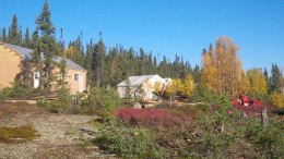 The camp at Northern Uranium's Northwest Manitoba uranium project.  Credit:  Northern Uranium