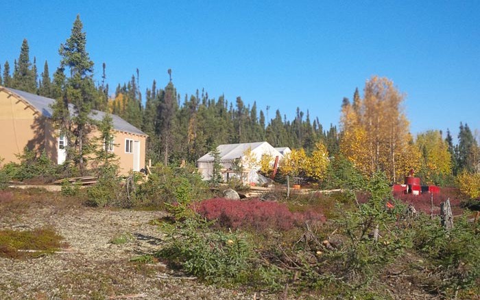 The camp at Northern Uranium's Northwest Manitoba uranium project.  Credit:  Northern Uranium