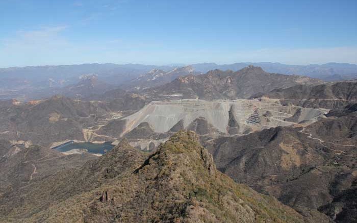 Coeur Mining's Palmarejo gold-silver mine, 420 km southwest of the city of Chihuahua, Mexico. Credit: Coeur Mining