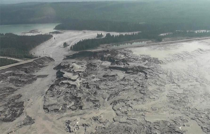 Tailing dam. Dam failure.