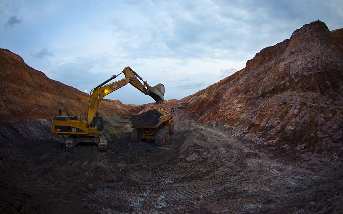 Mining at Luna Gold's Aurizona gold mine in Brazil's Maranhao state. Credit: Luna Gold
