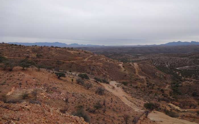 Argonaut Gold's San Agustin gold-silver project, 10 km from its El Castillo mine in Mexico's Durango state. Credit: Argonaut Gold