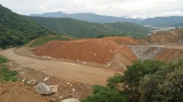 A stockpile of ore from Torex Gold's Guajes gold mine in Mexico's Guerrero gold belt. Credit: Torex Gold