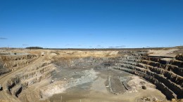A panoramic view of De Beers' Victor diamond mine, 90 km west of Attawapiskat, Ontario. Credit: De Beers