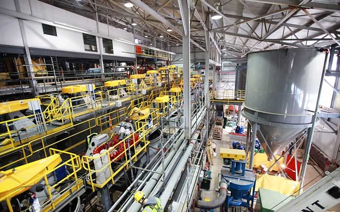 Processing facilities at Lundin Mining's   Eagle copper-nickel mine in Michigan. Credit:  Lundin Mining