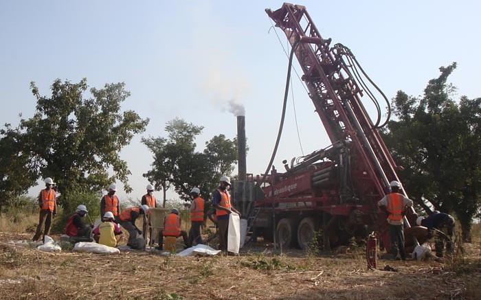 Drillers at Roxgold's Yaramoko project in Burkina Faso. Credit: Roxgold