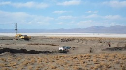 Orocobre's flagship Salar de Olaroz brine-based lithium project in the Puna region of Argentina's northwestern province of Juyuy. Credit: Orocobre