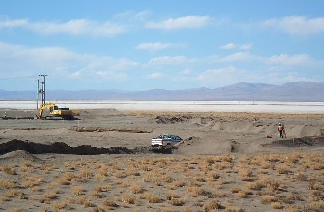 Orocobre's flagship Salar de Olaroz brine-based lithium project in the Puna region of Argentina's northwestern province of Juyuy. Credit: Orocobre