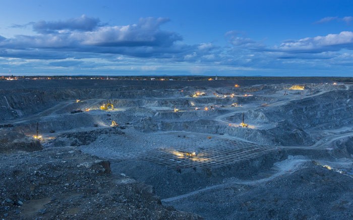 Agnico Eagle Mines and Yamana Gold's Canadian Malartic gold mine in Quebec. Osisko Gold Royalties holds a 5% net smelter return royalty on the mine. Credit: Agnico Eagle Mines