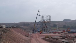 Development work underway at Wolf Minerals' Drakelands tungsten-tin mine near Plymouth, U.K. Credit: Horizon Conveyor Equipment