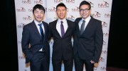 The 2014 National Mining Competition's winning team of engineering undergraduates from the University of Waterloo, from left: Andrew Jiang, Marco Chan, Seung-Youn Lee and Vincent Zhu (not pictured). Credit: National Mining Competition