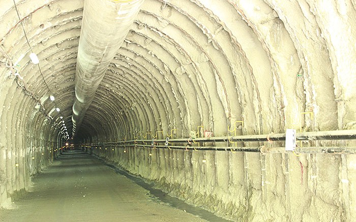 The Higabra Valley access tunnel at Continental Gold's Buritica gold project in Colombia. Credit: Continental Gold