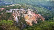 An outcrop at Chesapeake Gold's Metates gold property in northern Mexico. Credit: Chesapeake Gold