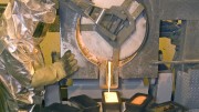 Pouring gold bars at Barrick's Goldstrike refinery in Nevada. Credit: Barrick Gold