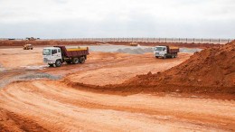 Equipment at Ivanhoe Mines' Platreef platinum project in South Africa. Credit: Ivanhoe Mines