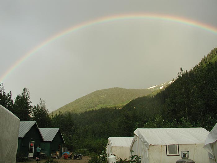 Seabridge Gold's camp at its KSM gold-copper project, 65 km northwest of Stewart, B.C. Credit: Seabridge Gold  