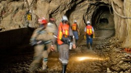 Workers at Aura Minerals' Aranzazu copper-gold-silver mine in Mexico. Credit: Aura Minerals