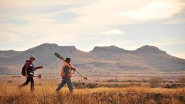 Field personnel at Hecla Mining's past-producing San Sebastian silver property in Durango state, Mexico. Credit: Hecla Mining