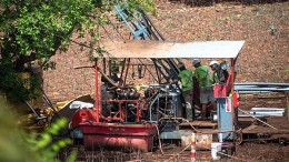 Drillers at Roxgold's Yaramoko gold project in Burkina Faso. Credit: Roxgold