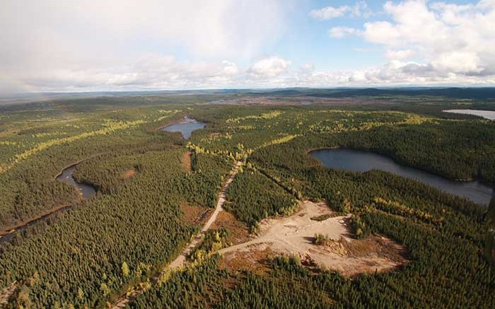 In 2014 Arianne Phosphate received a $2-million investment from the Quebec government to help the company develop its Lac--Paul phosphate project, 200 km north of Saguenay. Credit: Arianne Phosphate