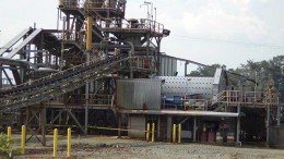 Processing facilities at K92 Mining's past-producing Kainantu copper-gold mine in Papua New Guinea. Credit: K92 Mining