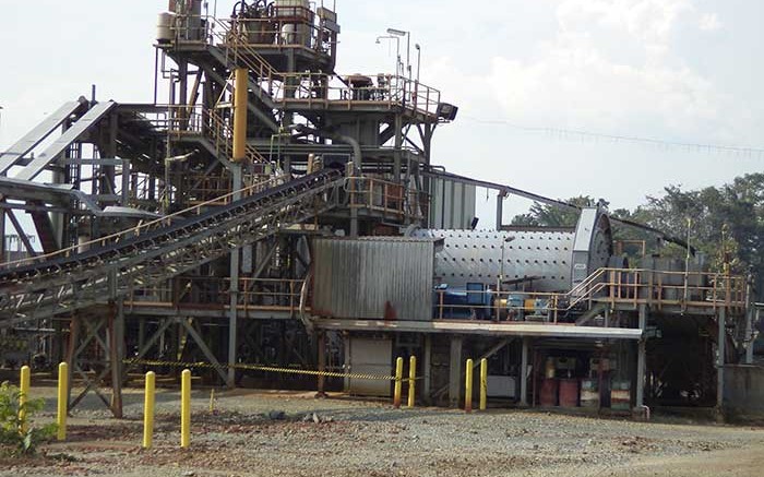 Processing facilities at K92 Mining's past-producing Kainantu copper-gold mine in Papua New Guinea. Credit: K92 Mining