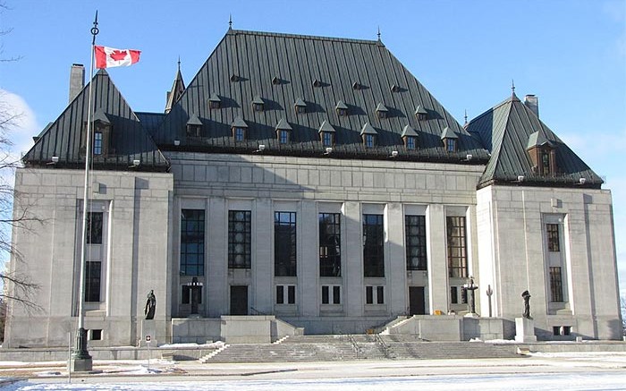 The Supreme Court of Canada Building in Ottawa, Ont. Photo by D. Gordon E. Robertson.