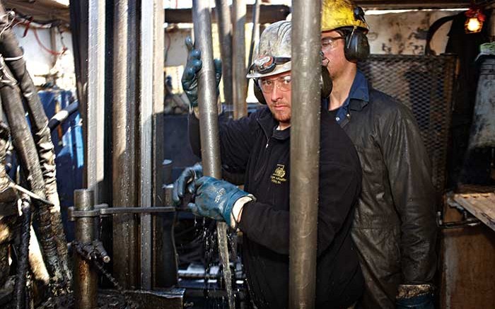 A drill crew at Royal Nickel's Dumont Nickel project in northwestern Quebec. Credit: Royal Nickel