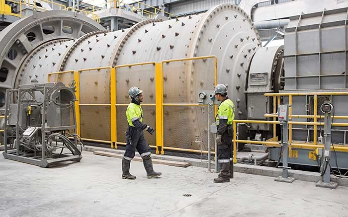 Workers in the mill at Tahoe Resources' Escobal silver-gold-lead-zinc mine in Guatemala. Credit: Tahoe Resources