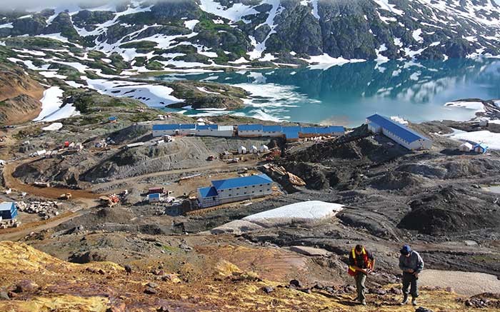 The camp at Pretium Resources' Brucejack gold project in northwestern British Columbia. Source: Pretium Resources