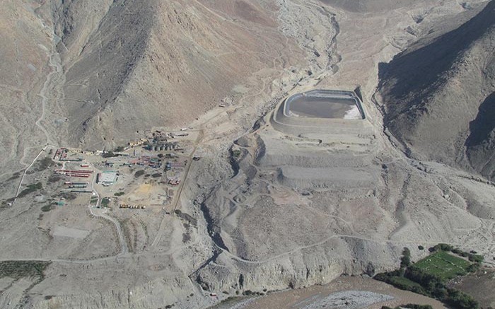 Dynacor Gold Mines' Huanca gold mill in Peru, 450 km south of Lima, which is set to produce 75,000 to 80,000 oz. gold this year.  Credit: Dynacor Gold Mines