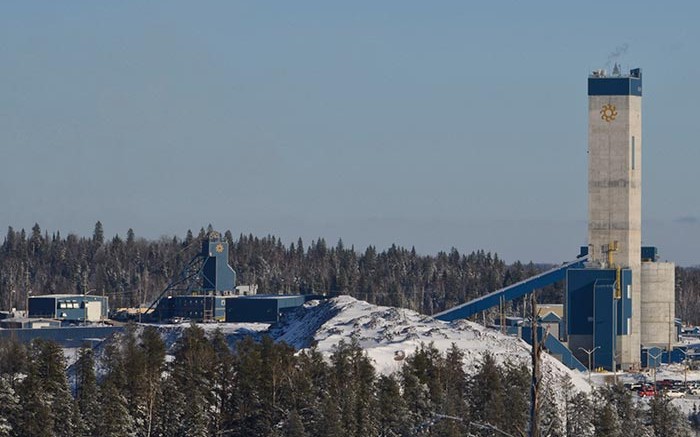 The Young-Davidson gold mine in northern Ontario's Abitibi greenstone belt. Source: Alamos Gold.