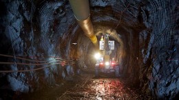 A tunnel at Lundin Mining's Eagle nickel-copper mine in northern Michigan. Credit: Lundin Mining