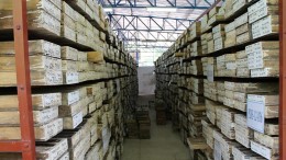 Core racks at Pershimco Resources' Cerro Quema gold project in Panama. Credit: Pershimco Resources