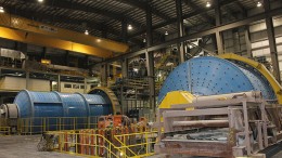 The processing plant at Imperial Metals' Red Chris copper-gold mine in northwestern British Columbia, 80 km south of Dease Lake. Credit: Imperial Metals.